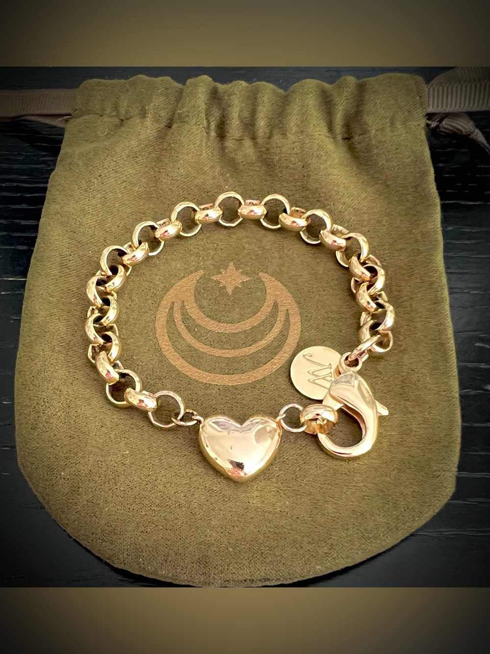 Jane Win A Little Bit of Love Rolo Bracelet
